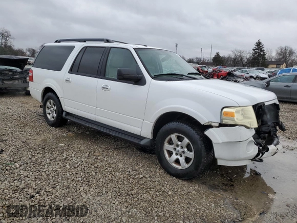 2010 Ford Expedition EL SSV with VIN 1FMJK1G58AEA87913, listed as a Copart auction lot 43518355 with 0 mi miles and Salvage Title. Bid and sale history available at carsss.com. Image 4.