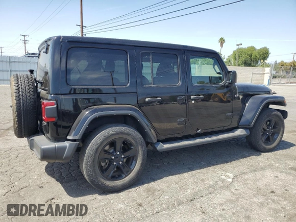 2021 Jeep Wrangler Unlimited Sahara с VIN 1C4HJXEG5MW731203, выставлен на аукционе Copart как лот 58005355 с пробегом 57 559 миль миль и Списание • Salvage title. История ставок и продаж доступна на DreamBid. Изображение 3.