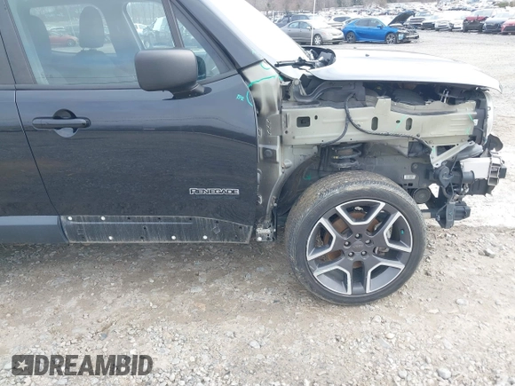 2020 Jeep Renegade Sport z VIN ZACNJBAB7LPL77290, wystawiony jako IAAI lot #41526270 z przebiegiem 52 327 mil mil oraz . Historia ofert i sprzedaży dostępna na DreamBid. Obrazek 18.