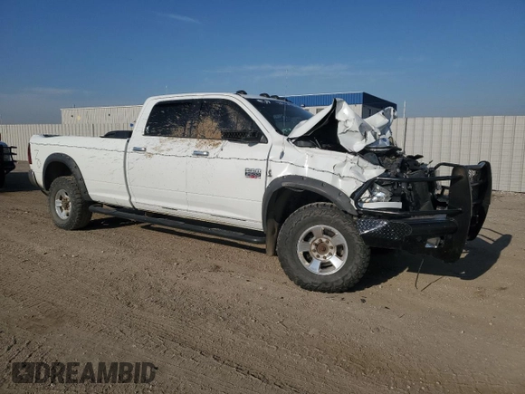 2011 Ram 2500 Laramie Longhorn with VIN 3D7UT2CL4BG574860, listed as a Copart auction lot 51270545 with 241,812 mi miles and Salvage title. Bid and sale history available at DreamBid. Image 4.