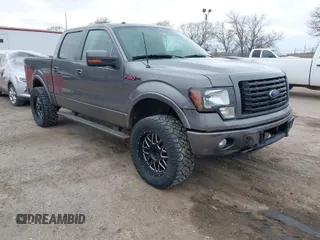 2012 Ford F-150 XL with VIN 1FTFW1ET0CFC96110, listed as a IAAI auction lot 41941610 with 199,089 mi miles. Bid and sale history available at carsss.com. Image 1.