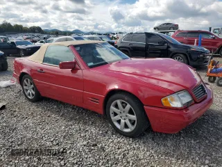 1998 Mercedes-Benz SL-Class with VIN WDBFA67F5WF160853, listed as a Copart auction lot 73988654 with 116,320 mi miles and Clean Title. Bid and sale history available at carsss.com. Image 4.