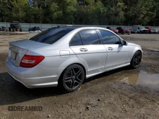 2014 Mercedes-Benz C 250 Sport with VIN WDDGF4HB2EA967498, listed as a Copart auction lot 80678684 with 149,980 mi miles and Salvage title. Bid and sale history available at DreamBid. Image 3.