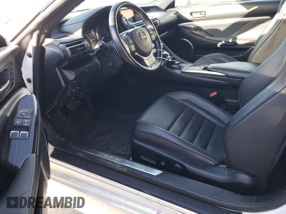 2019 Lexus RC 350 with VIN JTHHZ5BC8K5019350, listed as a Copart auction lot 42231895 with 81,701 mi miles and Salvage title. Bid and sale history available at DreamBid. Image 8.