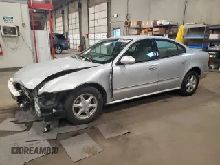 2001 Oldsmobile Alero GL2 with VIN 1G3NL52T61C186497, listed as a Copart auction lot 81078694 with 77,974 mi miles and Salvage Title. Bid and sale history available at DreamBid. Image 1.