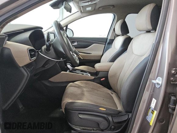 2019 Hyundai Santa Fe SE z VIN 5NMS23ADXKH084868, wystawiony jako Copart lot #60261855 z przebiegiem 137 843 mil mil oraz Czysty tytuł • Clean title. Historia ofert i sprzedaży dostępna na DreamBid. Obrazek 7.