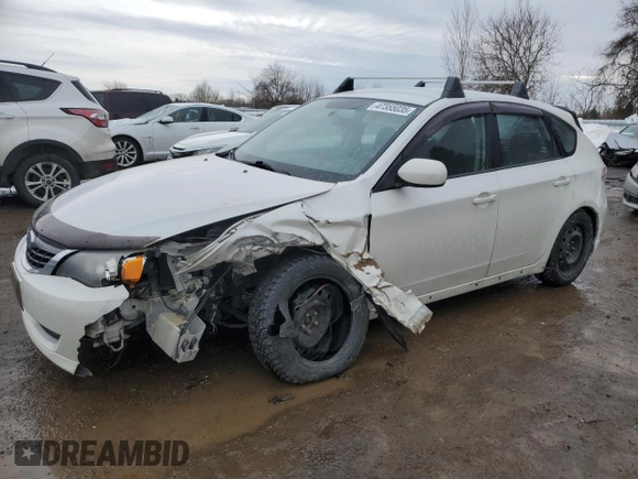 2008 Subaru Impreza with VIN JF1GH62618H829075, listed as a Copart auction lot 47355035 with 184,695 mi miles and Salvage title. Bid and sale history available at DreamBid. Image 1.
