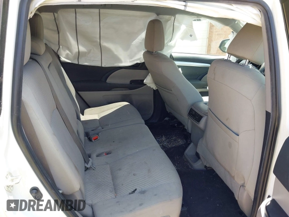 2019 Toyota Highlander Hybrid LE with VIN 5TDBGRFH6KS070611, listed as a IAAI auction lot 42301946 with 78,323 mi miles and . Bid and sale history available at DreamBid. Image 8.