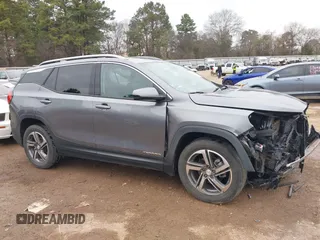 2020 GMC Terrain SLT with VIN 3GKALPEV7LL252641, listed as a IAAI auction lot 41340950 with 82,693 mi miles. Bid and sale history available at carsss.com. Image 1.