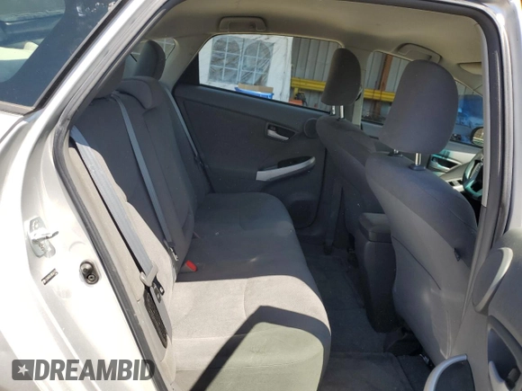 2011 Toyota Prius I with VIN JTDKN3DU7B0267776, listed as a Copart auction lot 55751515 with 185,131 mi miles and Salvage Title. Bid and sale history available at DreamBid. Image 10.