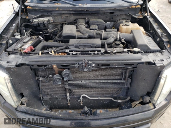 2009 Ford F-150 XL with VIN 1FTPW14V89FB24634, listed as a Copart auction lot 51163675 with 148,131 mi miles and Clean Title. Bid and sale history available at carsss.com. Image 11.