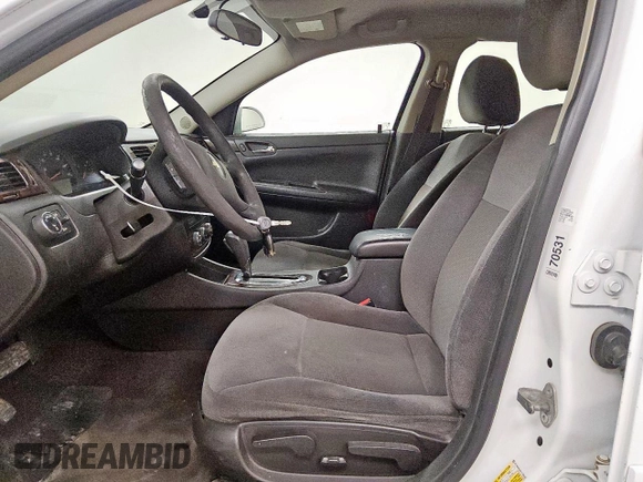 2014 Chevrolet Impala LS z VIN 2G1WA5E3XE1170538, wystawiony jako Copart lot #57675165 z przebiegiem 154 114 mil mil oraz Czysty tytuł • Clean title. Historia ofert i sprzedaży dostępna na DreamBid. Obrazek 7.