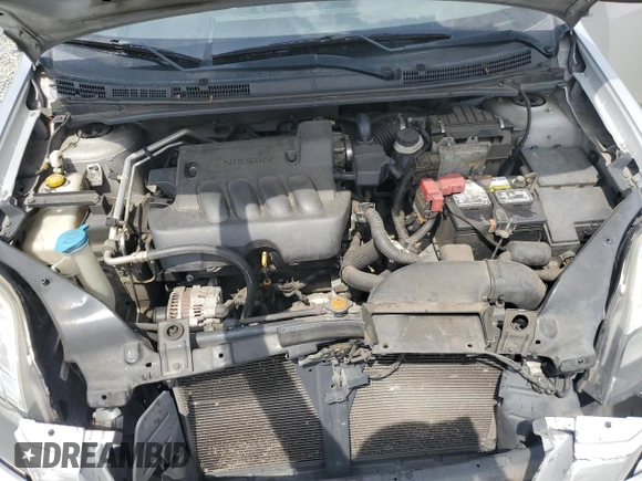 2012 Nissan Sentra SR с VIN 3N1AB6AP3CL696375, выставлен на аукционе Copart как лот 54822775 с пробегом 175 946 миль миль и Списание • Salvage title. История ставок и продаж доступна на DreamBid. Изображение 11.