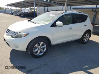 2010 Nissan Murano SL z VIN JN8AZ1MU0AW019695, wystawiony jako Copart lot #63947605 z przebiegiem 151 816 mil mil oraz Czysty tytuł • Clean title. Historia ofert i sprzedaży dostępna na DreamBid. Obrazek 1.