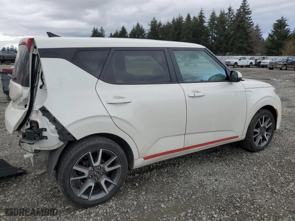 2020 Kia Soul GT-Line with VIN KNDJ63AU9L7729258, listed as a Copart auction lot 45770655 with 41,292 mi miles and Salvage Title. Bid and sale history available at carsss.com. Image 3.