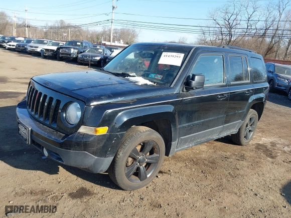 2014 Jeep Patriot Sport with VIN 1C4NJPBA3ED888275, listed as a IAAI auction lot 41439293 with 149,129 mi miles. Bid and sale history available at carsss.com. Image 6.