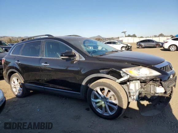 2012 Mazda CX-9 Grand Touring with VIN JM3TB2DA2C0338730, listed as a Copart auction lot 86405944 with 121,767 mi miles and Salvage Title. Bid and sale history available at carsss.com. Image 4.