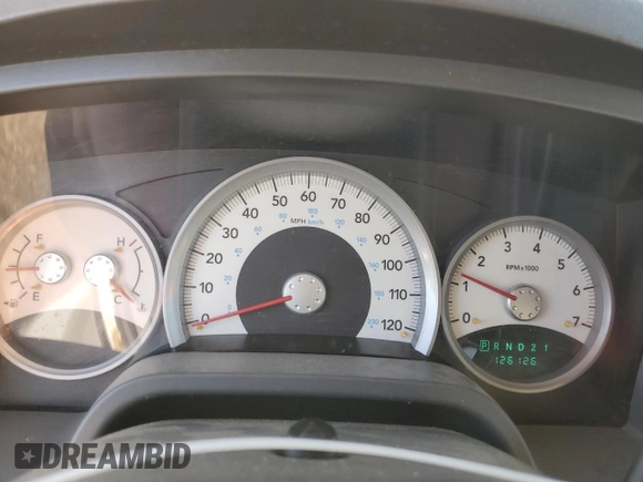 2007 Dodge Dakota SLT with VIN 1D7HE48K47S103248, listed as a Copart auction lot 82744094 with 126,126 mi miles and Salvage Title. Bid and sale history available at DreamBid. Image 9.