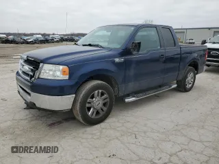 2007 Ford F-150 STX with VIN 1FTRX12W37FA78533, listed as a Copart auction lot 43580625 with 175,265 mi miles and Salvage Title. Bid and sale history available at carsss.com. Image 1.