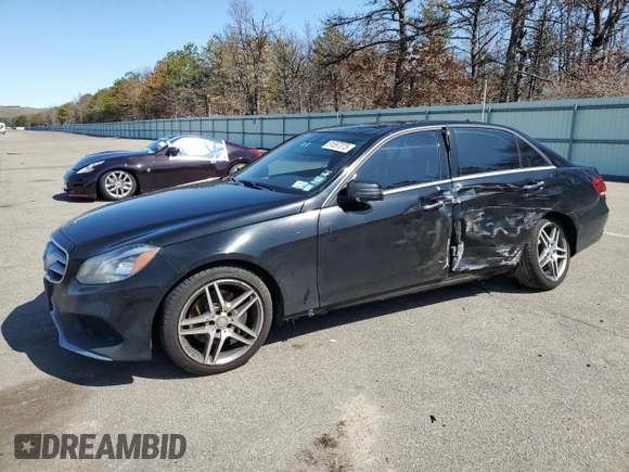 2016 Mercedes-Benz E-Class E 400 with VIN WDDHF6HB9GB201670, listed as a Copart auction lot 51097075 with 151,972 mi miles and Salvage Title. Bid and sale history available at carsss.com. Image 1.