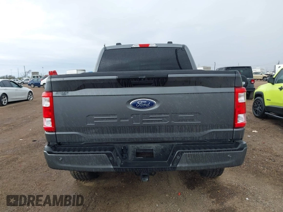 2023 Ford F-150 XL with VIN 1FTFW1E55PKF68245, listed as a IAAI auction lot 41107774 with 18,938 mi miles. Bid and sale history available at carsss.com. Image 16.