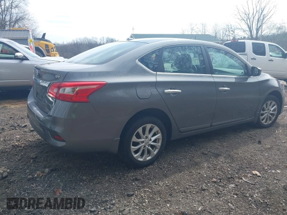 2019 Nissan Sentra S with VIN 3N1AB7AP0KY395408, listed as a IAAI auction lot 42003152 with 38,681 mi miles and . Bid and sale history available at DreamBid. Image 4.