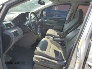 2014 Honda Odyssey EX-L with VIN 5FNRL5H63EB042207, listed as a Copart auction lot 61957605 with 204,563 mi miles and Salvage title. Bid and sale history available at DreamBid. Image 7.
