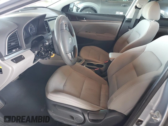 2017 Hyundai Elantra Limited with VIN 5NPD84LF0HH141215, listed as a Copart auction lot 53906375 with 101,141 mi miles and Salvage Title. Bid and sale history available at DreamBid. Image 7.