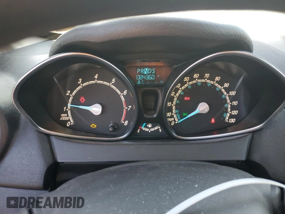 2019 Ford Fiesta SE z VIN 3FADP4BJXKM109534, wystawiony jako Copart lot #54074555 z przebiegiem 84 360 mil mil oraz Szkoda całkowita • Salvage title. Historia ofert i sprzedaży dostępna na DreamBid. Obrazek 9.