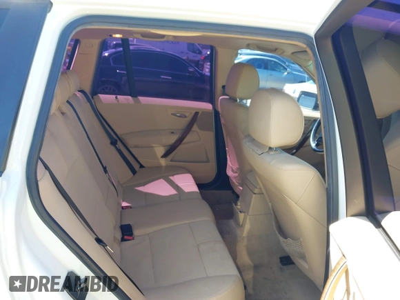 2005 BMW X3 3.0i with VIN WBXPA93465WD14020, listed as a IAAI auction lot 42002808 with 151,372 mi miles. Bid and sale history available at carsss.com. Image 8.