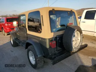 1995 Jeep Wrangler Sahara with VIN 1J4FY49S4SP268925, listed as a Copart auction lot 83487654 with 158,364 mi miles and Clean Title. Bid and sale history available at carsss.com. Image 2.