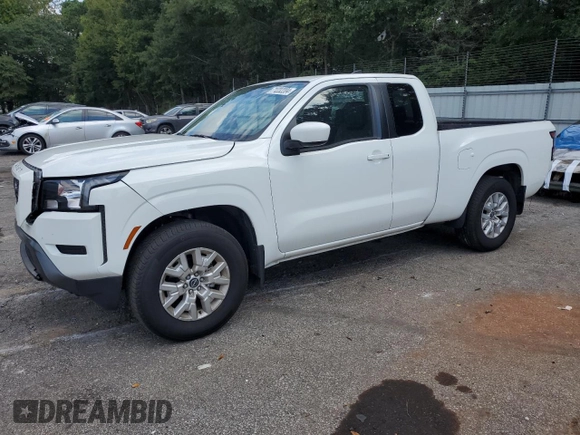 2022 Nissan Frontier S with VIN 1N6ED1CL5NN674089, listed as a Copart auction lot 71232204 with 23,768 mi miles and Salvage Title. Bid and sale history available at carsss.com. Image 1.
