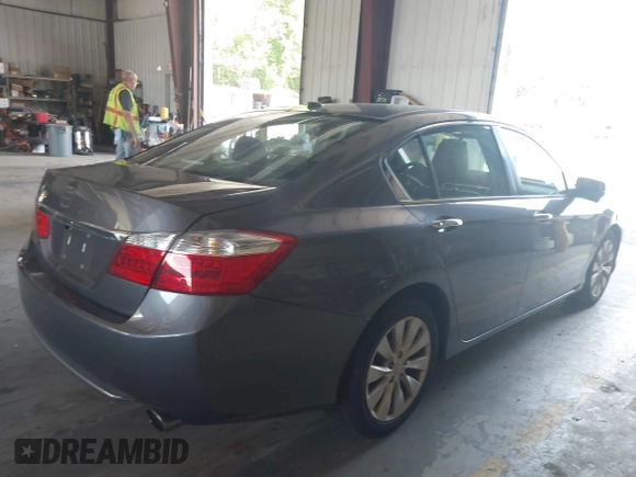2015 Honda Accord EX-L with VIN 1HGCR2F8XFA096221, listed as a IAAI auction lot 42586083 with 127,771 mi miles and . Bid and sale history available at DreamBid. Image 4.