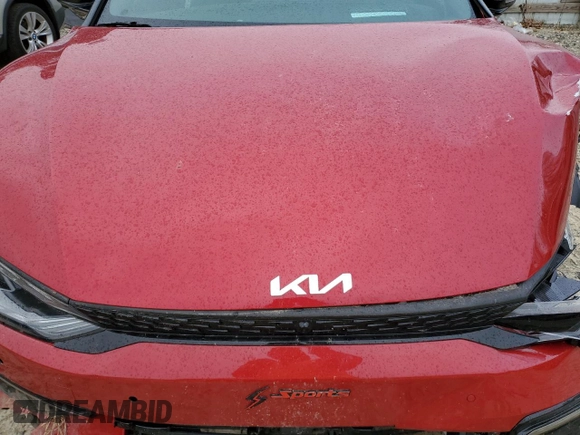 2024 Kia EV6 GT-Line with VIN KNDC44LA5R5169413, listed as a Copart auction lot 86219244 with 9,753 mi miles and Salvage Title. Bid and sale history available at carsss.com. Image 13.
