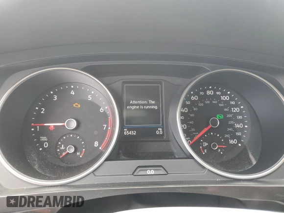 2018 Volkswagen Tiguan S с VIN 3VV0B7AX2JM114189, выставлен на аукционе Copart как лот 56109665 с пробегом 65 432 миль миль и Списание • Salvage title. История ставок и продаж доступна на DreamBid. Изображение 9.