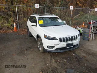 2019 Jeep Cherokee Altitude with VIN 1C4PJMLN1KD412708, listed as a IAAI auction lot 40846567 with 77,314 mi miles and . Bid and sale history available at DreamBid. Image 1.