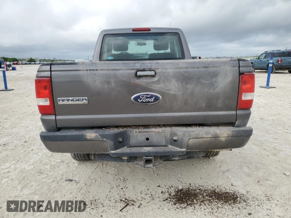 2011 Ford Ranger XL with VIN 1FTKR1EEXBPA57132, listed as a Copart auction lot 53321365 with 147,930 mi miles and Salvage title. Bid and sale history available at DreamBid. Image 6.