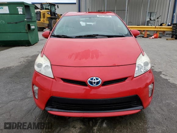 2015 Toyota Prius Four with VIN JTDKN3DU9F0427596, listed as a Copart auction lot 55573695 with 171,480 mi miles and Salvage Title. Bid and sale history available at DreamBid. Image 5.