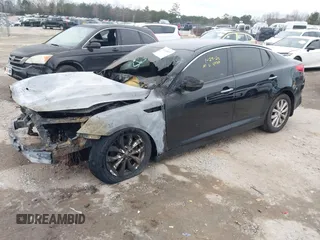 2015 Kia Optima EX with VIN 5XXGN4A76FG494939, listed as a IAAI auction lot 41480897 with 1 mi miles. Bid and sale history available at carsss.com. Image 2.