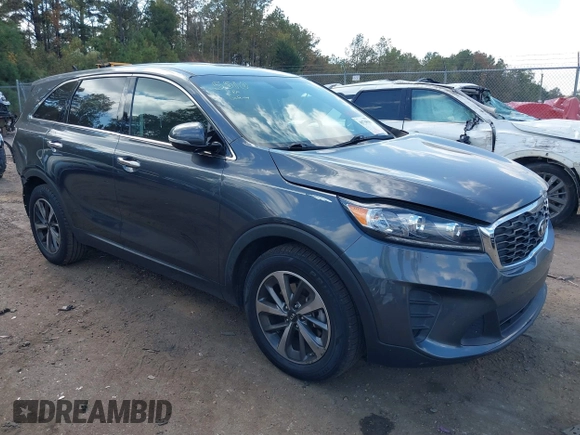2020 Kia Sorento LX V6 with VIN 5XYPG4A57LG680747, listed as a IAAI auction lot 40729596 with 108,559 mi miles. Bid and sale history available at carsss.com. Image 1.
