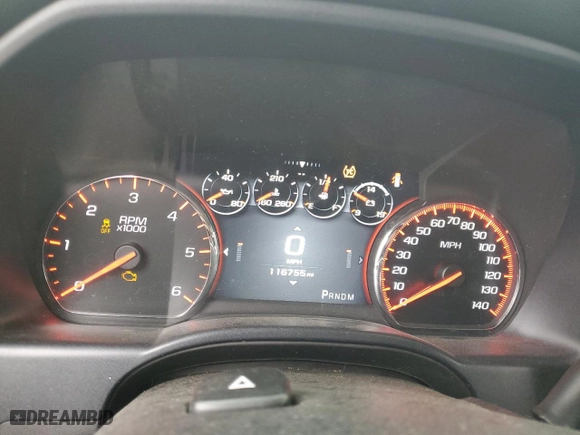 2015 GMC Sierra 1500 Denali with VIN 3GTU2WEJ5FG379808, listed as a Copart auction lot 51179255 with 116,755 mi miles and Salvage Title. Bid and sale history available at carsss.com. Image 9.