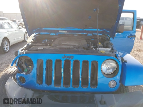 2014 Jeep Wrangler Unlimited Sahara with VIN 1C4HJWEG1EL188445, listed as a IAAI auction lot 42742737 with 79,948 mi miles and . Bid and sale history available at DreamBid. Image 10.