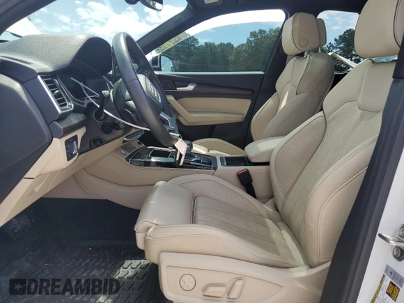 2022 Audi Q5 Sportback S line Premium Plus with VIN WA15AAFY2N2049972, listed as a Copart auction lot 56050245 with 42,730 mi miles and Salvage title. Bid and sale history available at DreamBid. Image 7.