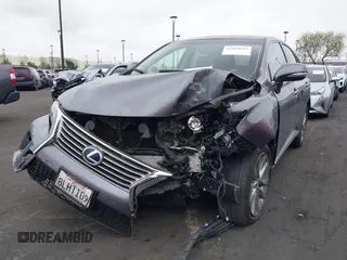 2015 Lexus RX 450h with VIN 2T2ZB1BA3FC003756, listed as a IAAI auction lot 42055043 with 66,386 mi miles and . Bid and sale history available at DreamBid. Image 6.