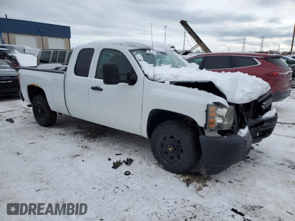 2011 Chevrolet Silverado 1500 Work Truck with VIN 1GCRKPE35BZ298637, listed as a Copart auction lot 45625555 with 184,804 mi miles and Clean Title. Bid and sale history available at DreamBid. Image 4.