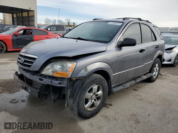 2007 Kia Sorento EX z VIN KNDJC736575722632, wystawiony jako Copart lot #47543815 z przebiegiem 210 273 mil mil oraz Szkoda całkowita • Salvage title. Historia ofert i sprzedaży dostępna na DreamBid. Obrazek 1.