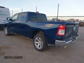 2022 Ram 1500 Big Horn with VIN 1C6RREMT1NN261444, listed as a IAAI auction lot 41811390 with 68,383 mi miles. Bid and sale history available at carsss.com. Image 3.