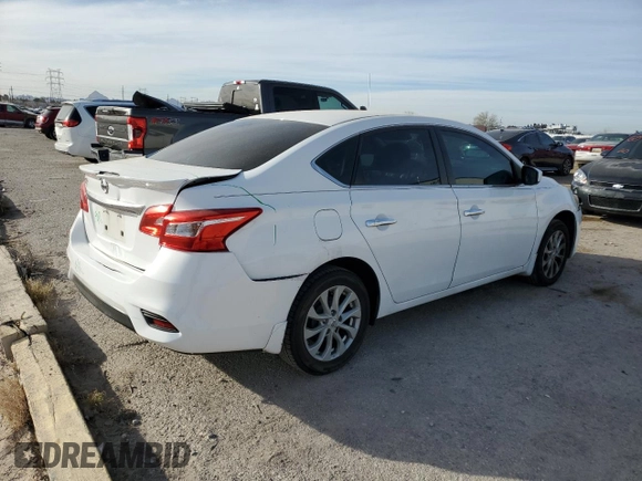 2017 Nissan Sentra S with VIN 3N1AB7AP7HY261908, listed as a Copart auction lot 89384855 with 151,865 mi miles and Salvage title. Bid and sale history available at DreamBid. Image 3.