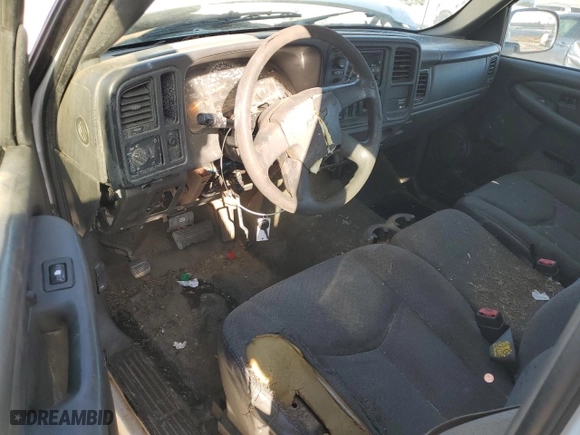 2003 Chevrolet Silverado 1500 LS with VIN 2GCEC19X831177116, listed as a Copart auction lot 86799024 with 0 mi miles and Salvage Title. Bid and sale history available at carsss.com. Image 8.