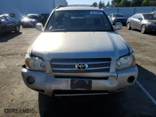 2006 Toyota Highlander Hybrid with VIN JTEEW21A560013855, listed as a Copart auction lot 88144905 with 154,983 mi miles and Salvage Title. Bid and sale history available at carsss.com. Image 5.